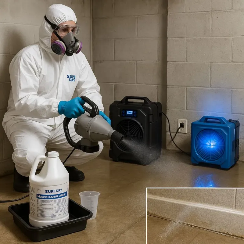 Sanitization and Odor Removal process in Denton, MD